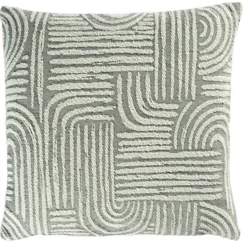 Povlak na dekorativní polštářek Potah na polštář Arcus světle šedý 40x60cm, Sander