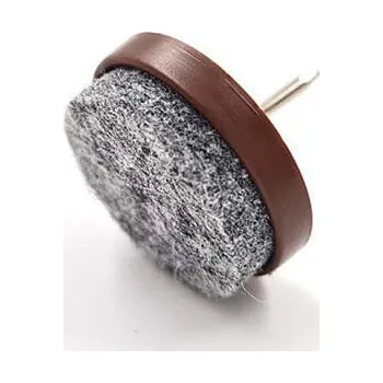 Podložka pod nábytek Ochrana podlah filcová s hřebíčkem do nábytku 24mm HN (8ks) blistr