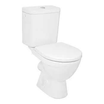 Klozet Jika Klozet LYRA PLUS kombi, rovný odpad, boční napouštění, bílý H8263860002413