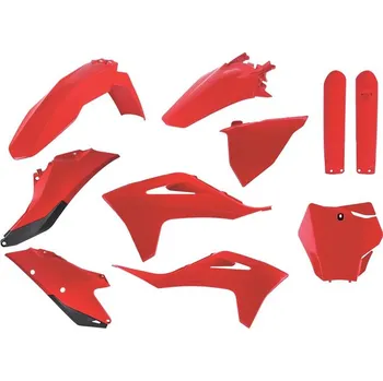 POLISPORT PLASTOVÁ SADA PLYNOVÁ MC/MC-F '21-'23 KRYTY TLUMIČŮ V CENĚ (8398600016) BARVA ČERVENÁ OEM