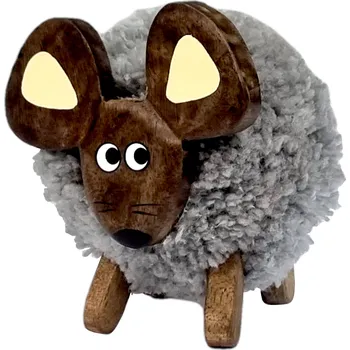 Dětsný nábytek 2Kids Toys Dřevěná figurka XL pompon Myš
