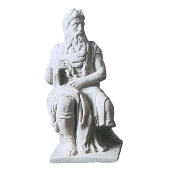 Zahradní dekorace ZahradniDekorace zahradní sochy - Mojžíš, výška 21 cm, 1,2 kg