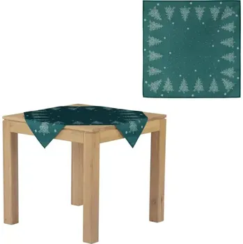 Vánoční dekorace Ubrus s vánočním motivem 80x80 cm UBR046 - SLEVA 3% s kodem radost25