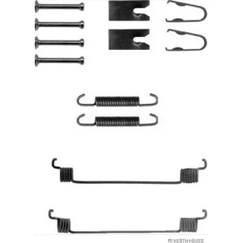Brzdová čelist Sada prislusenstvi, brzdove celisti HERTH+BUSS JAKOPARTS J3563009