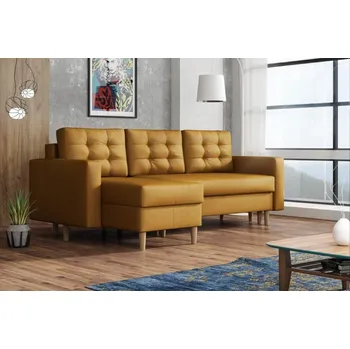 Obývací stěna Sedací souprava Anabel UNI žlutá