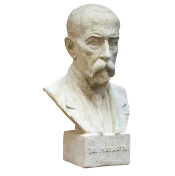 Zahradní dekorace ZahradniDekorace Socha T.G.Masaryk, výška 48 cm, 19 kg