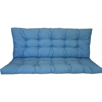 Podsedák Polstr na zahradní houpačku 180 cm - tyrkysový melír - SLEVA 3% s kodem radost25