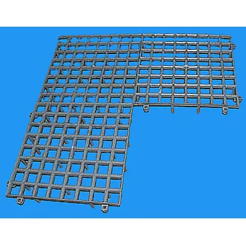 Pochůzný, plast. skládací rošt do voliér holubů, F 26 x 26 x 4,5 cm