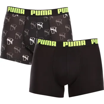 Sada pánského spodního prádla 2PACK pánské boxerky Puma vícebarevné (701228673 001) M 701228673 001 Možnost vrácení zboží ZDARMA do 120 dnů!