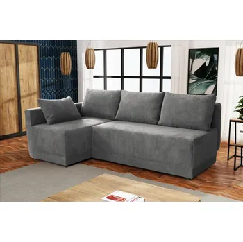 Obývací pokoj Sedací souprava Neklan L tmavě šedá