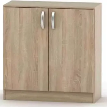 Komoda 2-dveřová komoda BETTY 2 - dub sonoma - SLEVA 3% s kodem radost25
