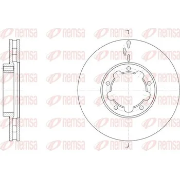 Brzdový kotouč Brzdový kotouč REMSA 62091.10