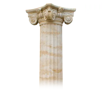 Zahradní altán ZahradniDekorace fasádní a stavební prvky - Sloup, výška 257 cm, 380 kg