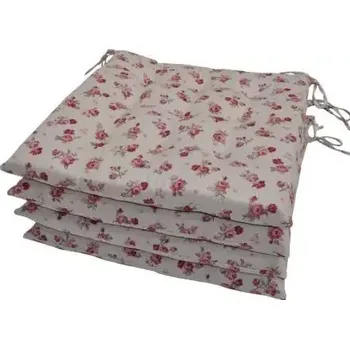 Sedací pytel Sedák 9 prošití set 4 kusy - růže - SLEVA 3% s kodem radost25