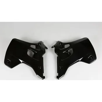 UFO KRYTY CHLADIČE KAWASAKI KX 125/250 '92-93 BARVA ČERNÁ