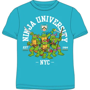 Želvy Ninja - licence Chlapecké tričko - Želvy Ninja 5202061, tyrkysová Barva: Tyrkysová, Velikost: 104