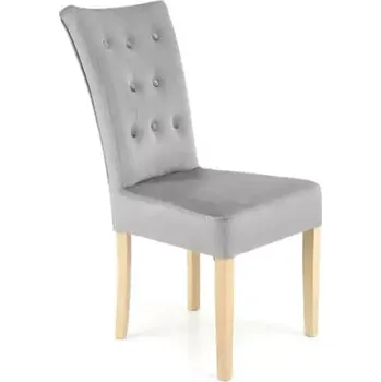 Jídelní židle Jídelní židle VERMONT - dub/MONOLITH 85 - SLEVA 3% s kodem radost25