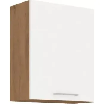 Kuchyňská linka Horní skříňka VEGA 60 G-72 1F - dub lancelot / bílá extra vysoký lesk HG - SLEVA 3% s kodem radost25