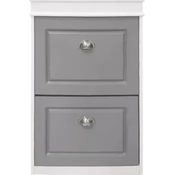 Botník Botník SEBER TYP 1 - bílá/šedá - SLEVA 3% s kodem radost25