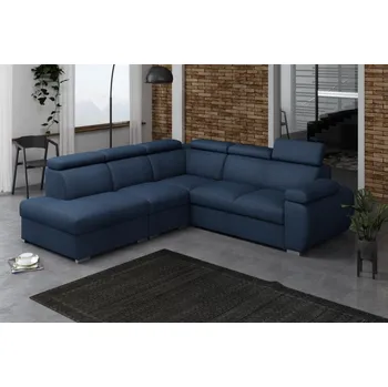 Obývací stěna Sedací souprava Bodie II levá modrá