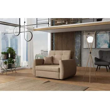 Obývací stěna Rozkládací křeslo Vivian Art I světle hnědá