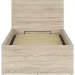 Postel TETRIX s roštem LOZ/90/B dub sonoma - doprava zdarma - SLEVA 3% s kodem radost25