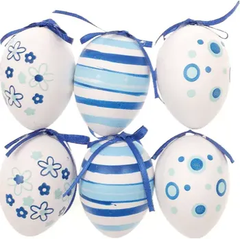 Velikonoční dekorace Velikonoční vejce (6 ks) VEL810221 - SLEVA 3% s kodem radost25