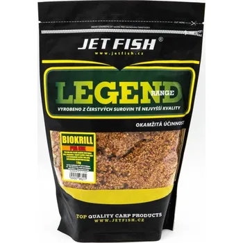 Boilies JetFish Jet Fish Legend Range PVA mix BIOKRILL 1kg