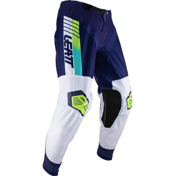 Moto kalhoty LEATT KALHOTY MOTO 4.5 PANT BLUE NAVY/WHITE VELIKOST XXL