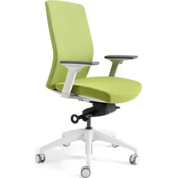 Kancelářská židle J2 WHITE BP - zelená 203 - SLEVA 3% s kodem radost25