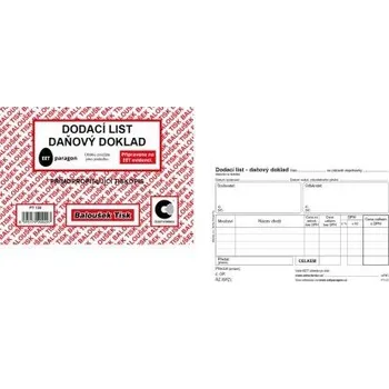 Tiskopis Dodací list A6 NCR PT130