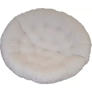 Podsedák Polstr na křeslo papasan 100 cm - bílý - SLEVA 3% s kodem radost25