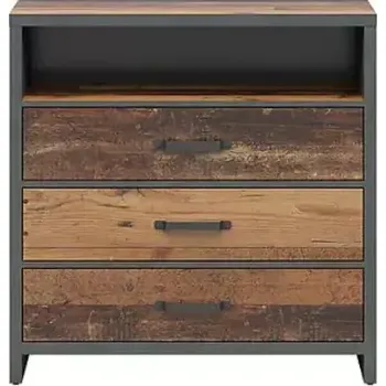 Dětský pokoj WESTON komoda KOM3S, borovice old style/matera - SLEVA 3% s kodem radost25