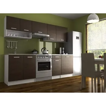 Kuchyňská linka Kuchyňská linka Luigi II 180/240 wenge - doprava zdarma - SLEVA 3% s kodem radost25