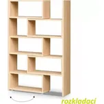 Regál KLOE I - dub sonoma - SLEVA 3% s kodem radost25