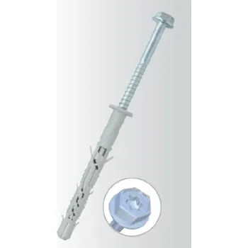 Hmoždinka Hmoždinka rámová rozpínací, 10x200mm s vrutem se šestihrannou hlavou