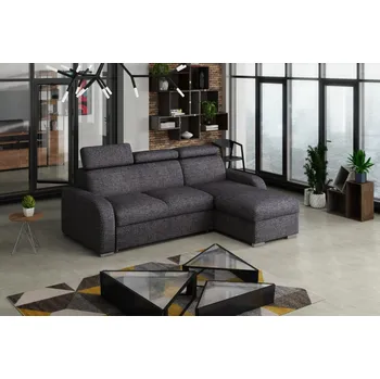 Obývací stěna Sedací souprava Norway UNI 2F-OTO tm.modrá