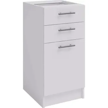 Kuchyňská linka Dolní skříňka, bílá, FABIANA S - 40SZ2 - SLEVA 3% s kodem radost25