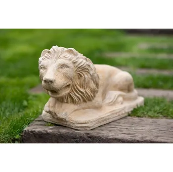 Zahradní dekorace ZahradniDekorace zvířata na zahradu - Lev, výška 28 cm, 28 kg