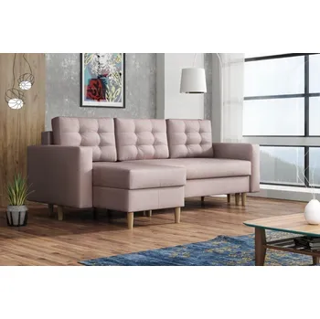 Obývací stěna Sedací souprava Anabel UNI růžová