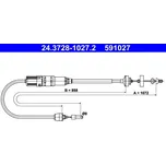 Tazne lanko, ovladani spojky ATE 24.3728-1027.2