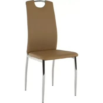 Jídelní židle Židle ERVINA - béžová ekokůže - SLEVA 3% s kodem radost25