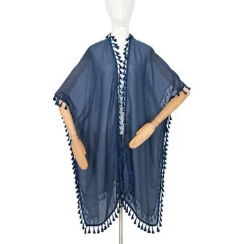 Dámská mikina ArtOfPolo pončo na plavky Pareo Novara Granátová Artofpolo 97k-cube