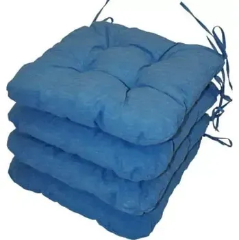 Sedací pytel Sedák UNI set 4 kusy - modrý melír - SLEVA 3% s kodem radost25