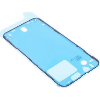 Náhradní kryt pro mobilní telefon Adhezivní samolepka (páska) pro přilepení předního panelu Apple iPhone 15 Pro - černá