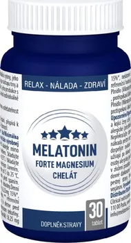 Přípravek na podporu paměti a spánku Clinical Nutricosmetics Melatonin Forte Magnesium chelát