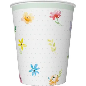 Jednorázové nádobí Kelímek papírový 250ml,8ks KD01 OG 034201