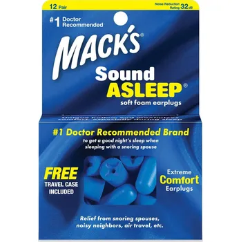 Špunt do uší Mack's Sound Asleep špunty do uší 12 párů