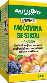 Hnojivo AgroBio Opava Harmonie močovina se sírou kapalná