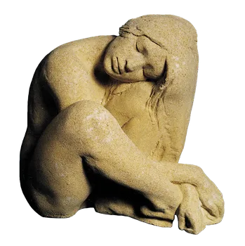 Zahradní dekorace ZahradniDekorace zahradní soška - Spící dívka, výška 21 cm, 4,2 kg